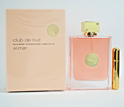ARMAF CDN CLUB DE NUIT 8.4 EDP SPR + 5 ML REFILLABLE ATOMISER