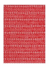 Rienzome Hand Towel Chusen 100% Cotton Made in Japan Floral Stripe Pattern