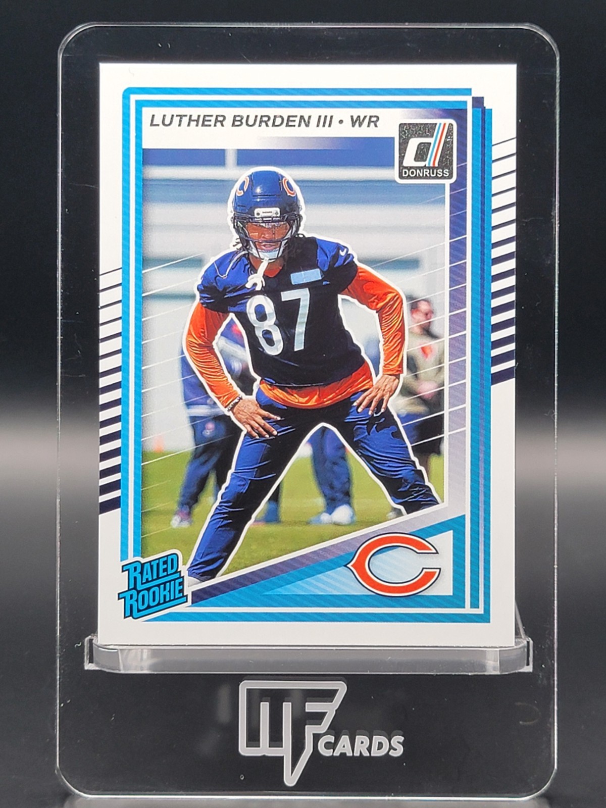 2025 Donruss Football Aqueous Test - Luther Burden III SSP - #395