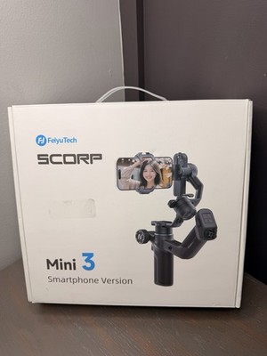 Feiyu SCORP Mini-3 Kit - Gimbal for Smartphones, Mirrorless Cameras & Action Cam