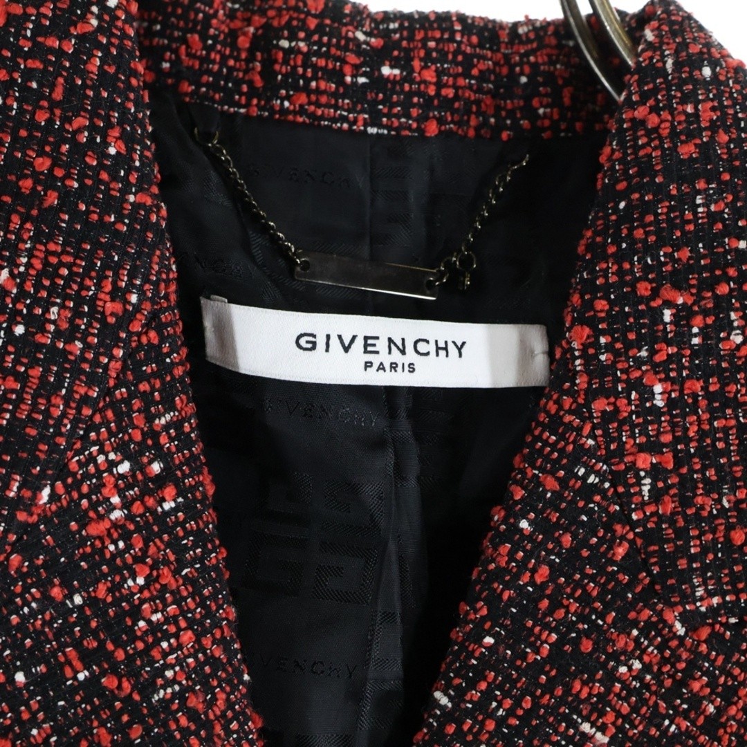 GIVENCHY DOUBLE BREASTED TWEED JACKET Tailored Re… - image 7