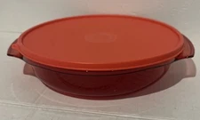 Tupperware Stack Cooker Casserole Dish Bowl Lid Seal Red New
