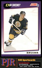 Don Sweeney 1991-92 Score American #146 Boston Bruins