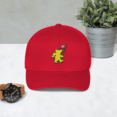 GD Dancing Bear Masters Grateful Shakedown Dead & Co Golf Trucker Cap Hat