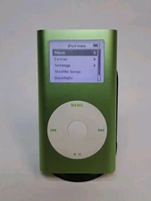 Apple iPod 2nd Generation A1051 Green 4GB MP3 Player  