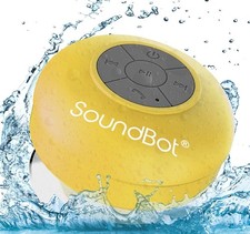 SoundBot SB510 Waterproof Bluetooth Shower Speaker - Portable, Handsfree