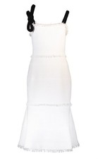 Oscar De La Renta White Dress Size 4
