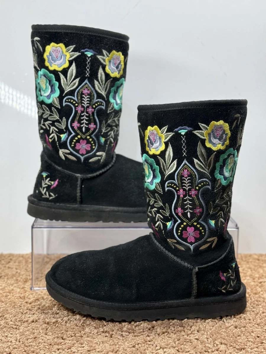 UGG Embroidered Floral Women's for sale - eBay