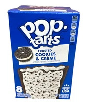 Kellogg's Pop Tarts Frosted Cookies & Creme Toaster Pastries 13.5 oz