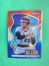 2022 Panini Prizm Rod Carew Old School Red White Blue #OS-9