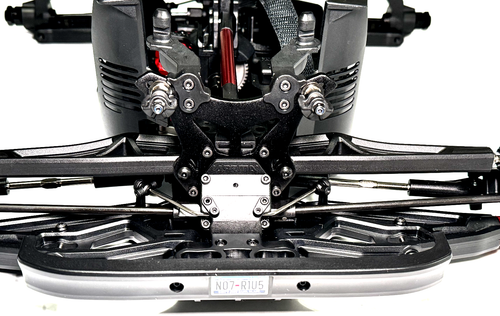 ARRMA NOTORIOUS BLX V6 SPEED MONSTER TRUCK ROLLER SLIDER CHASSIS Wing ARA8611V6 - Picture 4 of 16