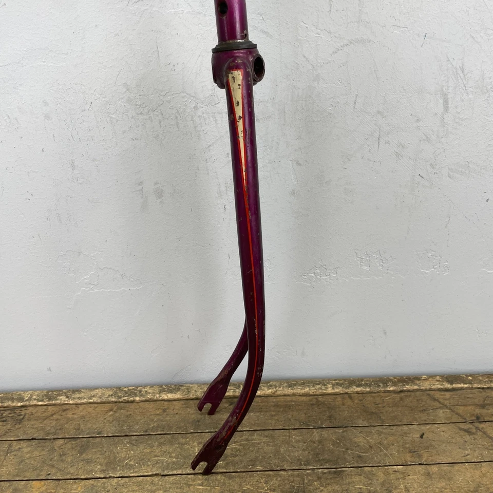 Vintage Schwinn Cruiser Fork Locking Lock Purple 26 Lightweight Superior World - Image 4 of 4