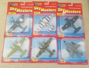 1997 Maisto Sky Masters F6f F4u 1d B 17g B 25j 2 And F 4j Free Shipping Ebay