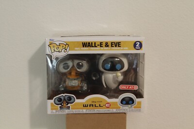 Funko Pop Wall-E & Eve 2 Pack Target exclusive Brand New