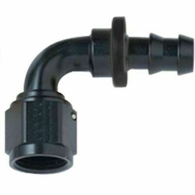Fragola Hose Fitting #16 90-Degree Push Lock Black 209016-BL Fragola Hose Fitting #16 90-Degree Push Lock Black 209016-BL