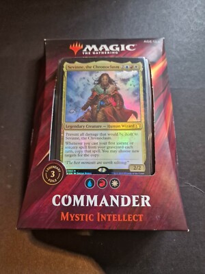 MTG Mystic Intellect Commander 2019 MTG inkl. Erpresser am Dockside Neu VERSIEGELT