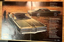 Original 1967 Ford AD: If you think you can't afford a luxury car think ford!