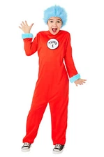 Brand New Thing 1 & 2 Jumpsuit Child Costume