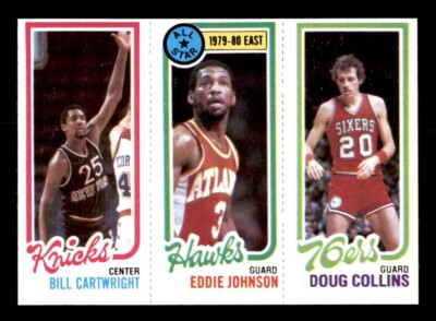 1980 Topps Basketball #35 Cartwright Johnson Collins EX/MT *e4