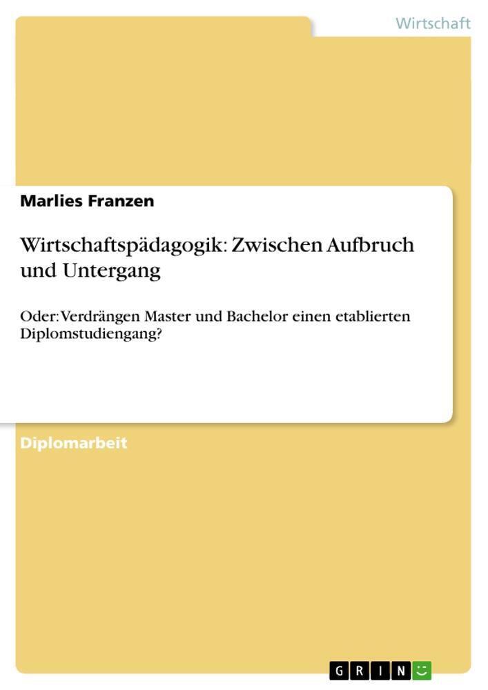 Thumbnail - Wirtschaftspädagogik: Zwischen Aufbruch Und Untergang | Marlies