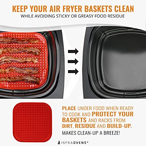 Air Fryer Rack Accessories Compatible with Comfee Dash Nuwave® Brio 6qt