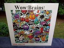 Bgraamiens Wow Brains  1000 Piece Jigsaw Puzzle New Sealed