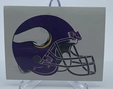 2015 A&A Global Industries 3X3.5 Inches NFL Helmet Minnesota Vikings Stickers