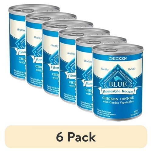 Homestyle Recipe Chicken Pate Wet Dog Food for Adult Dogs,Whole Grain,12.5oz.Can