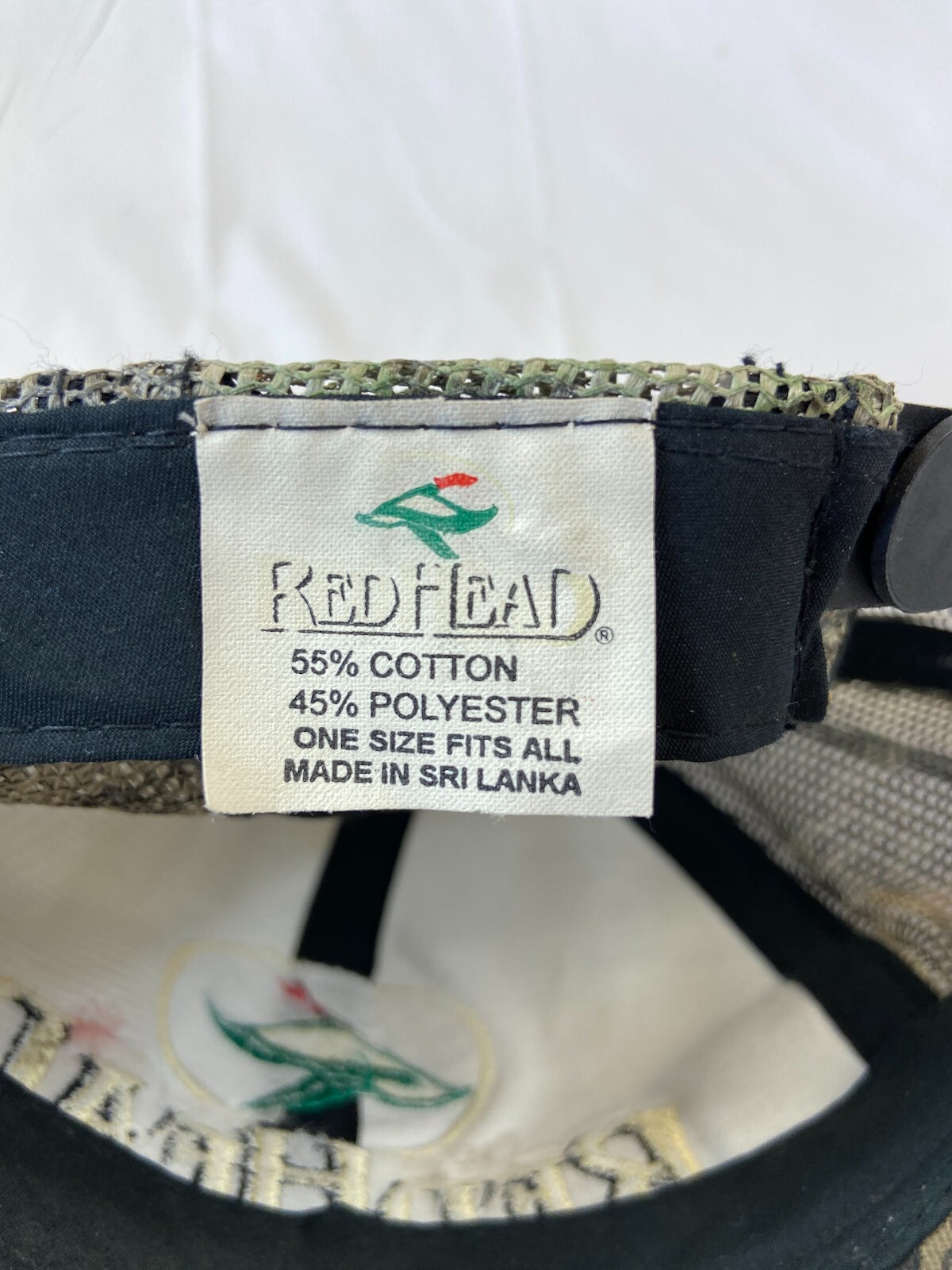 RedHead Baseball Cap Snapback Hat Mesh Camouflage… - image 9