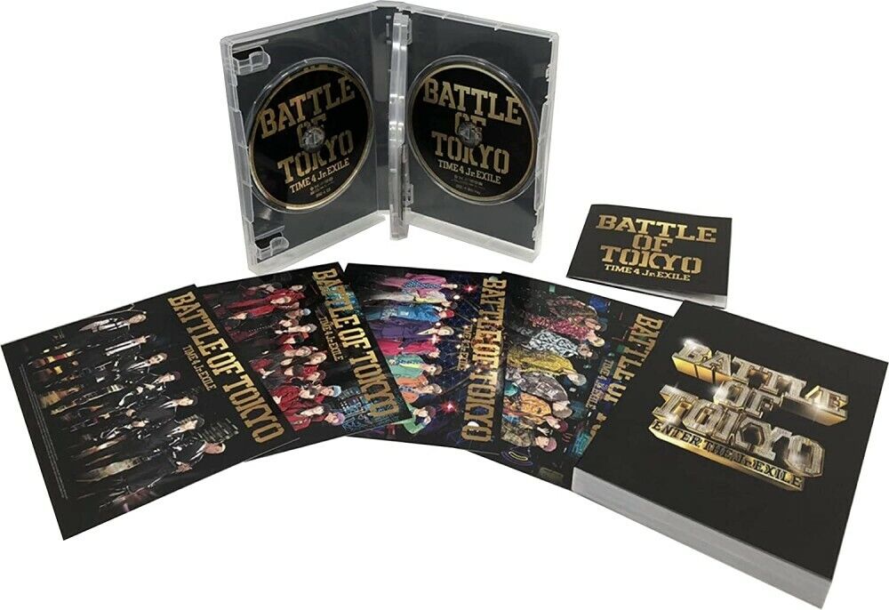 BATTLE OF TOKYO TIME4 Jr.EXILE First Limited Edition CD Blu-ray Photobook  Japan