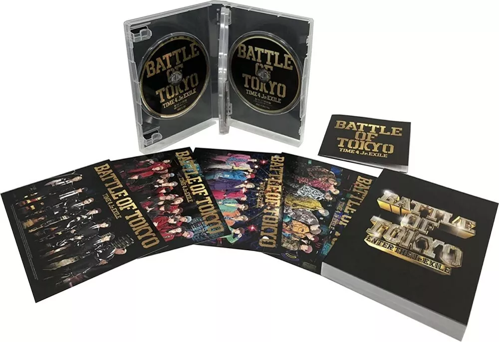 BATTLE OF TOKYO TIME4 Jr.EXILE First Limited Edition CD Blu-ray 