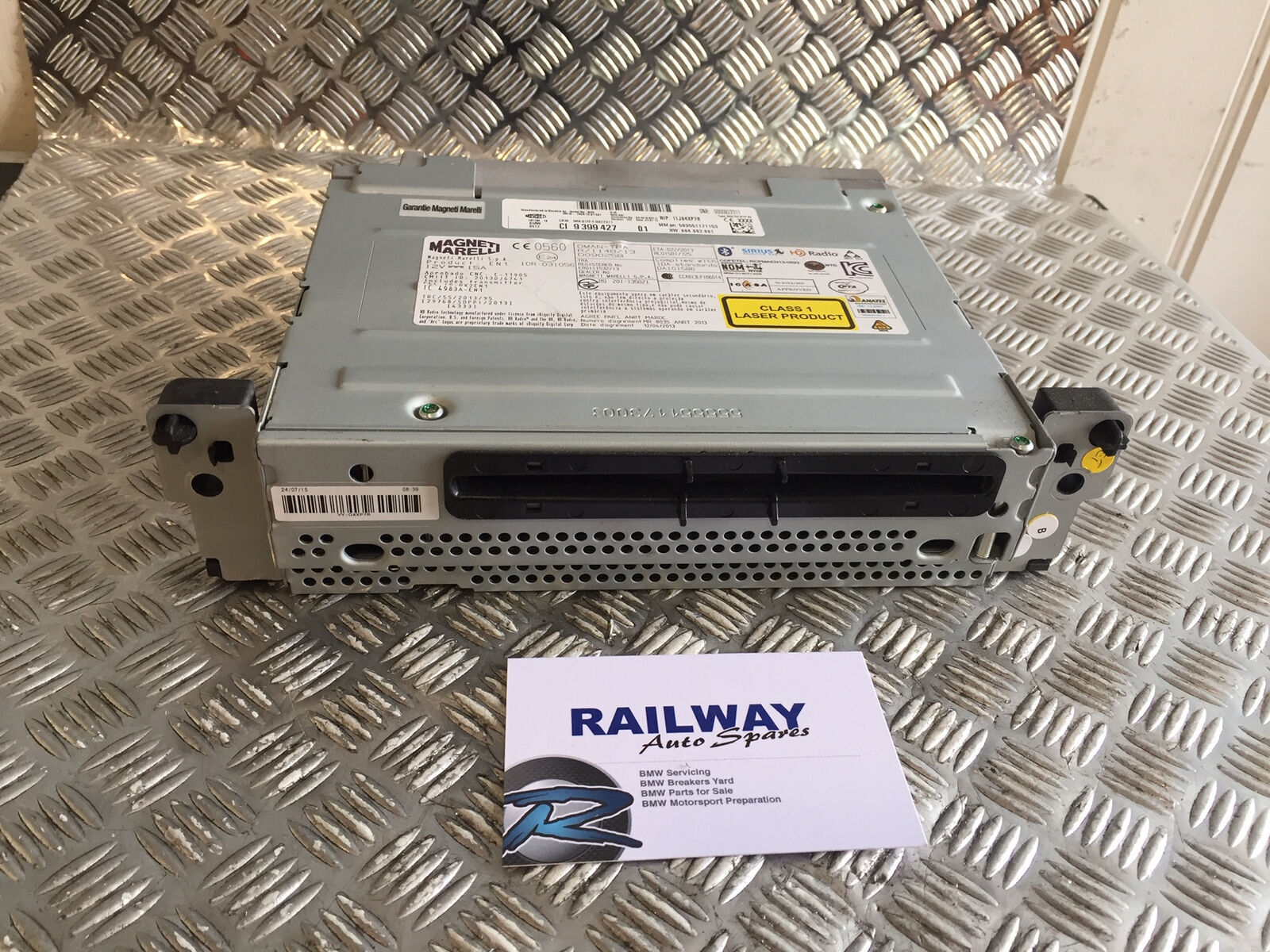 BMW 1 2 3 4 5 SERIES X1 MAGNETI MARELLI SAT NAV HEAD UNIT WITH GPS  