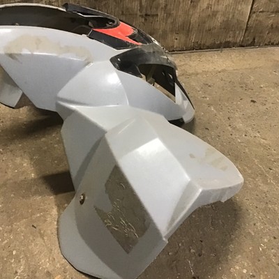 Fender Front Gray # 5434436 Polaris 2003 Predator 500 ATV (Pick Up 