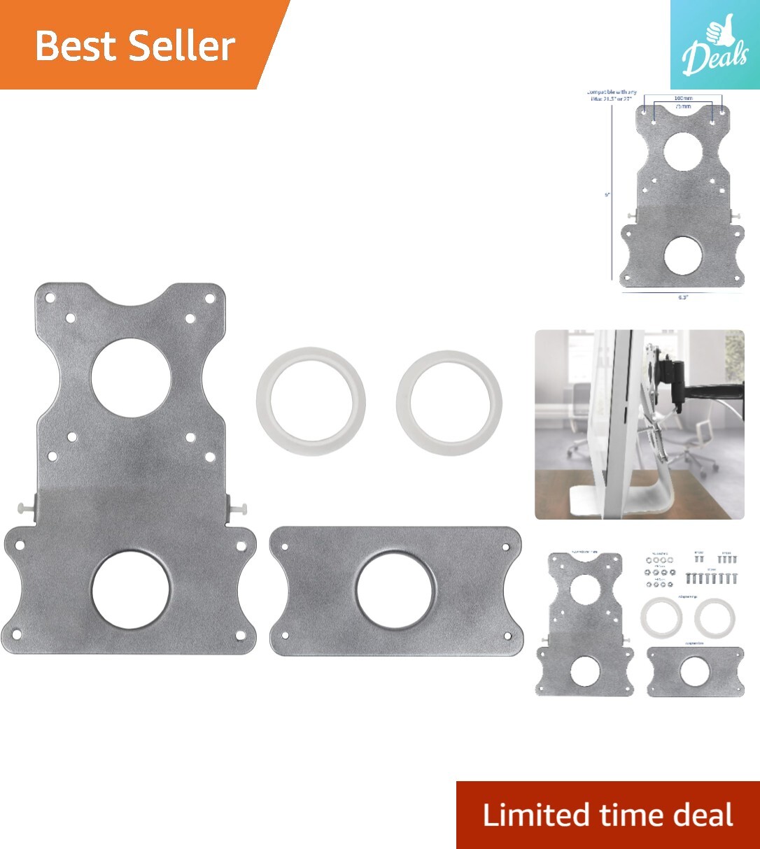 Universal Adapter VESA Mount Kit - Easy Installation - Apple iMac
