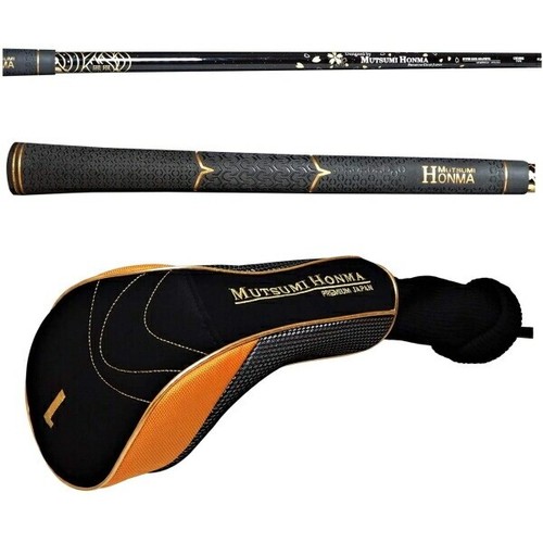 MUTSUMI HONMA Golf Japan MH488MAX Phoenix Titanium Driver Club Gold Flex R New - Picture 9 of 10