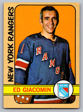 1972-73 TOPPS #165 ED GIACOMIN RANGERS