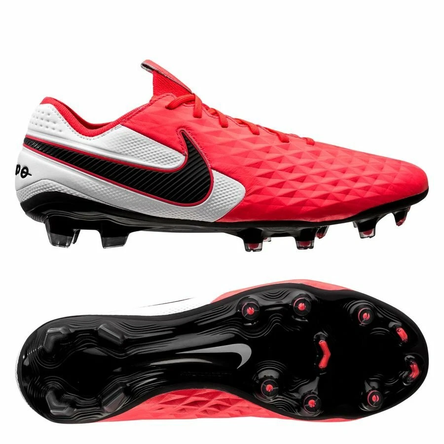 Forensische geneeskunde Apt Numeriek New Nike Tiempo Legend 8 Elite FG Soccer Cleats Leather ACC Sz 4  Red-Black-White | eBay