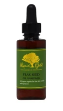 Liquid Gold Premium Flaxseed Oil Pure & Organic for Skin Hair and Health 2 oz
