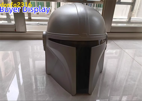 Movie Star Wars The Mandalorian Cosplay Helmet Mask Props Full Face Gifts PVC - Picture 2 of 7