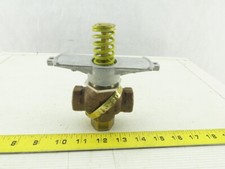 Schneider VK-7313-201-4-4 1/2" NPT Pneumatic 3-7 PSI 3 Way Mixing Valve