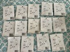 NIP Jo-Ann Craft Essentials Lot Of 14  Pin Back Puffy Fabric Flower Pins  2003 — photo 2