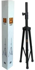 MR DJ SS300B Speaker Stand  Universal Black Heavy Duty Folding Tripod PRO