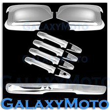 09-15 Honda Pilot Triple Chrome Mirror Wsignal 4 Door Handletailgate Cover