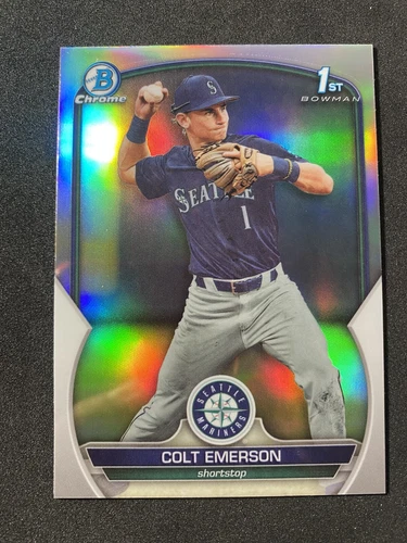 2023 Bowman Draft Chrome Colt Emerson #BDC-42 Refractor 1st QTY