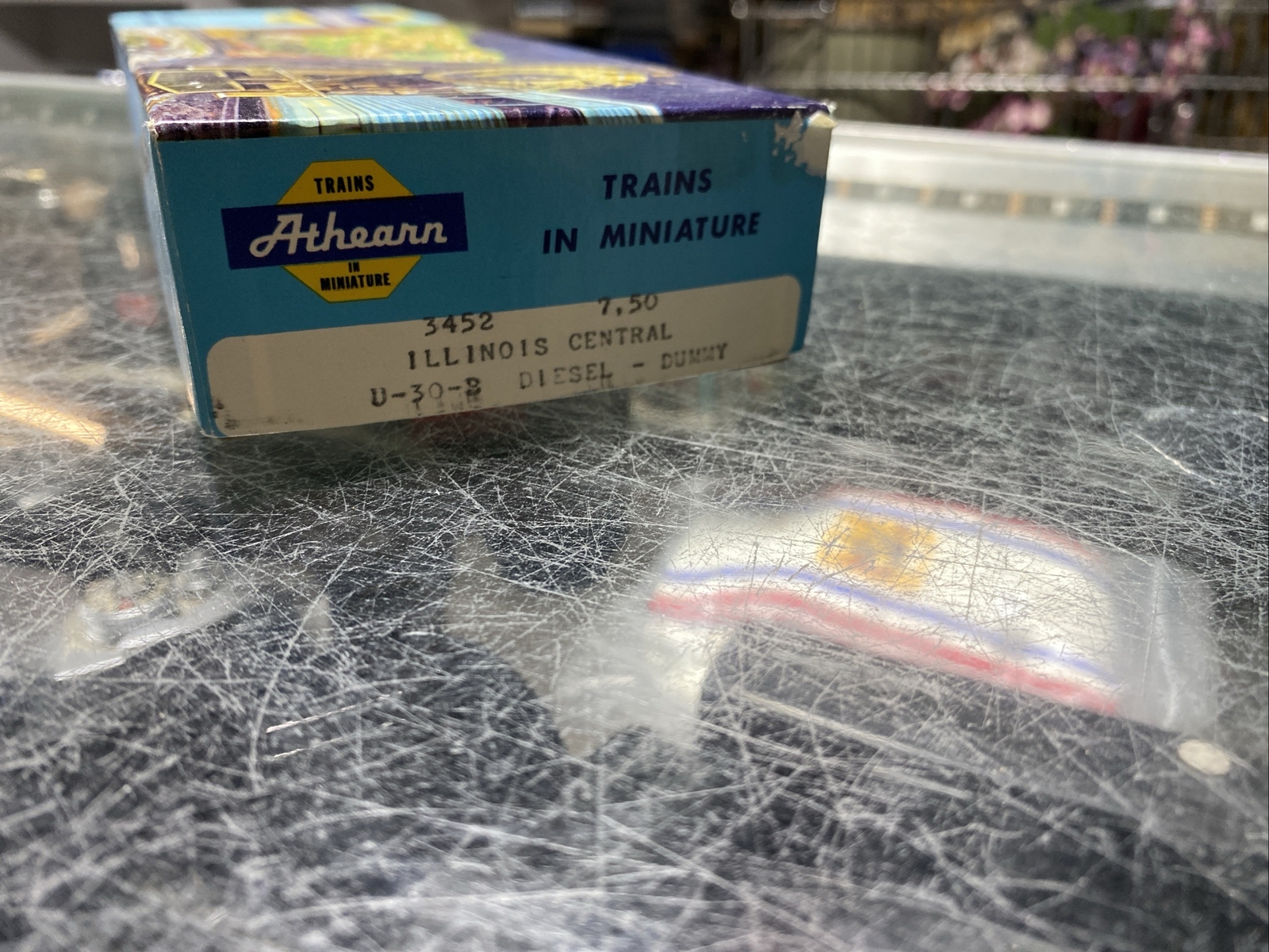 Athearn 3452 HO Scale ILLINOIS CENTRAL U30B DUMMY 5004 eBay