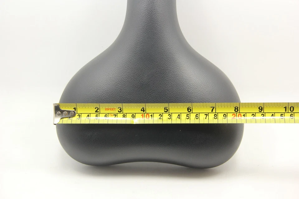 Bicycle Saddle Seat Comfort Wide Black - Image 4 of 4