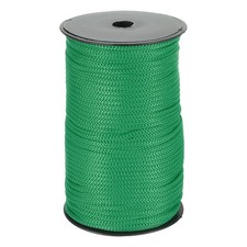 1/4 Inch Polypropylene Rope Braided Ropes, 328ft Nylon Rope Dark Green