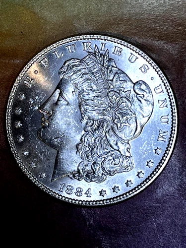 1884 p Morgan Dollar   original Beautiful  ch bu CLEARANCE START $.99