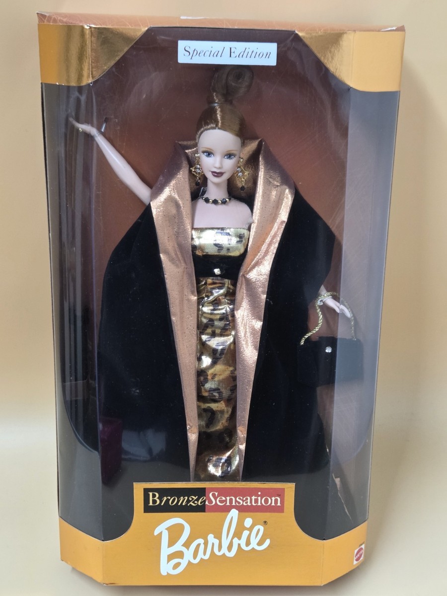 1998 Mattel Bronze Sensation Barbie Special Edition #20022 NRFB | eBay