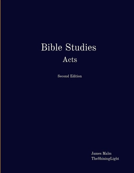 James Malm (U. A.) | Bible Studies Acts | Taschenbuch | Englisch (2018)-image